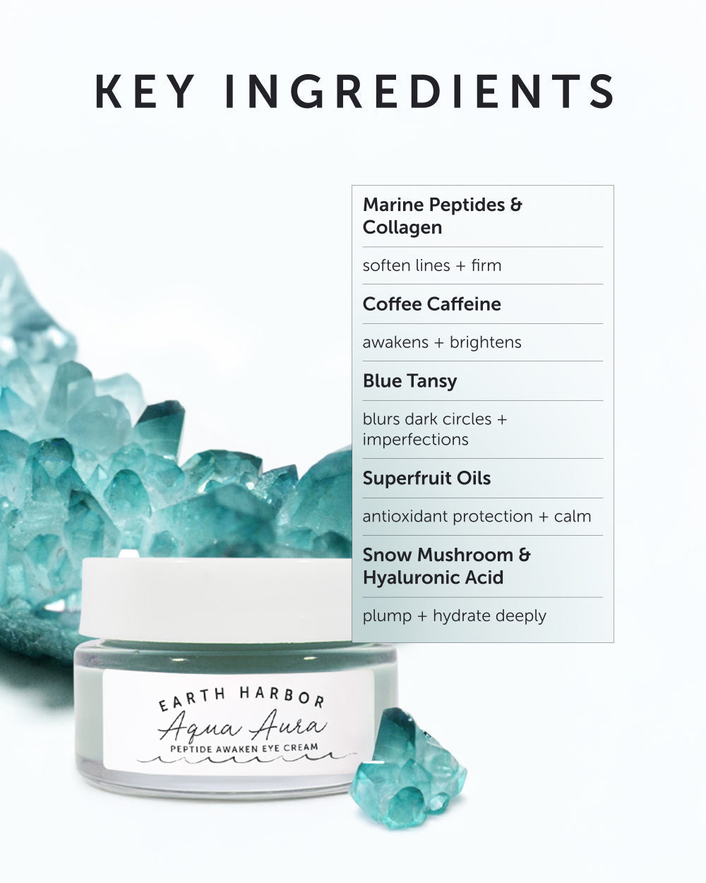 AQUA AURA Peptide Awaken Eye Cream - Refill