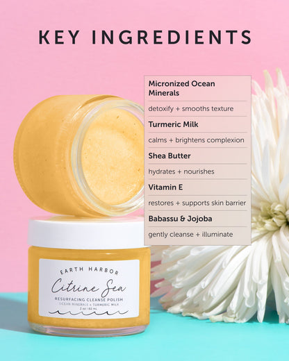 CITRINE SEA Resurfacing Cleanse Polish - Refill