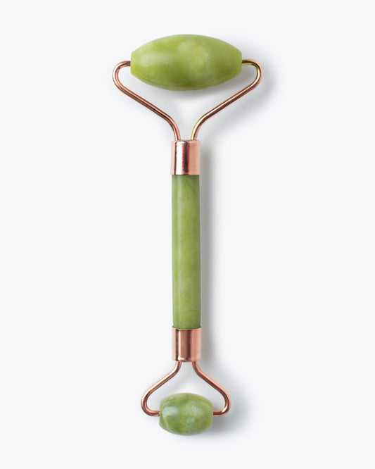 ISLAND JADE Rose Gold Gemstone Facial Roller
