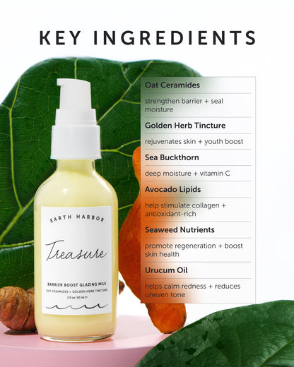 TREASURE Barrier Boost Glazing Milk - Refill